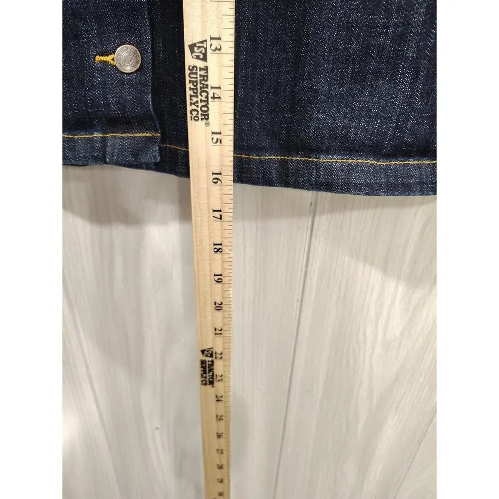 Women's Button Front Denim Vigoss The James Skirt Size 29 Festival Shortie Club